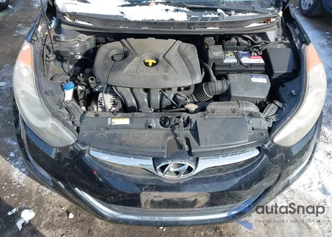 2012 Hyundai Elantra Gls (Ulsan Plant) z USA, uszkodzony, nr VIN KMHDH4AE6CU201065